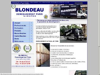 demenagements-blondeau.com website preview
