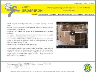 demenagement-gilbertgrospiron.com website preview