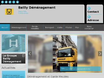 bailly-demenagements-paris.fr website preview