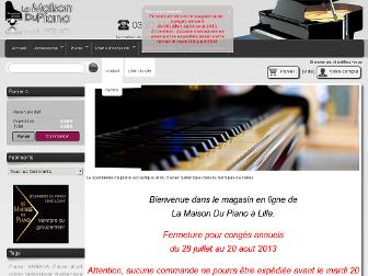 piano-lille.fr website preview