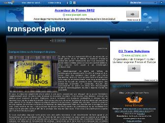 transport-piano.over-blog.com website preview