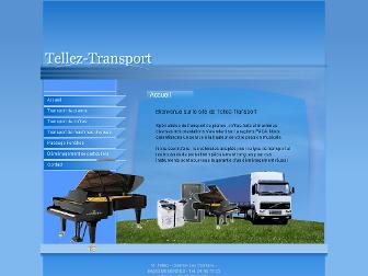 tellez-transports.fr website preview