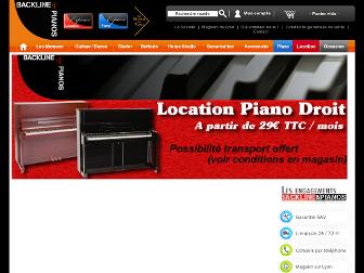 backline-pianos.com website preview