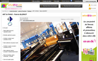 pianos-bleriot.com website preview