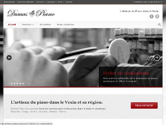 lespianosduvexin.fr website preview