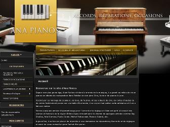 ana-pianos.com website preview