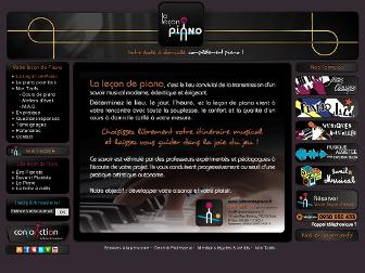 lalecondepiano.fr website preview