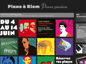 piano-a-riom.com website preview