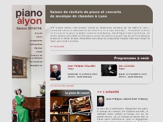pianoalyon.com website preview