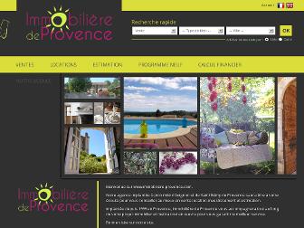 immobiliere-provence.com website preview