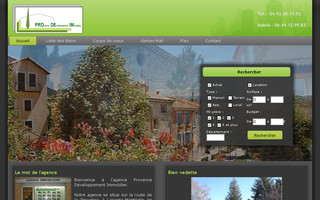 provence-developpement-immobilier.fr website preview