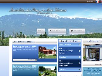 immobilier-ventoux.com website preview