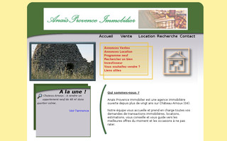 anais-provence-immobilier.com website preview