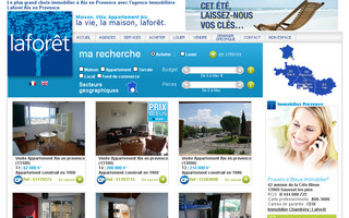 aix-en-provence.laforet-provence.com website preview