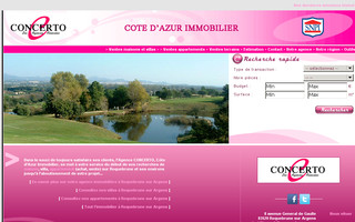 immobilierroquebrune.com website preview