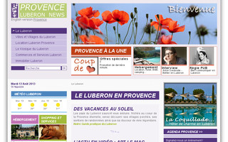 provence-luberon-news.com website preview