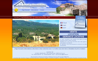 leseuil-immobilier-luberon.com website preview
