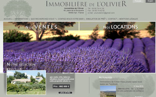immobilier-olivier-apt.com website preview