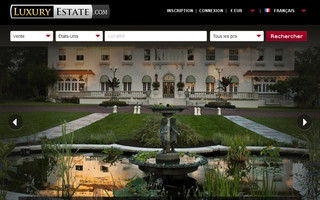 fr.luxuryestate.com website preview