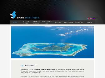 stoneinvestment.fr website preview