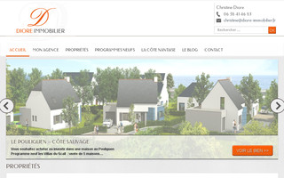 diore-immobilier.fr website preview