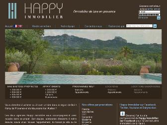 happy-immobilier.fr website preview