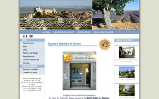 alpilles-soleil.com website preview