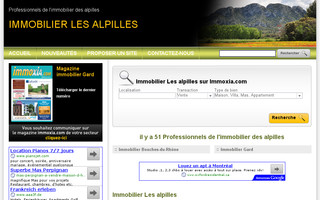 immobilier-alpilles.com website preview