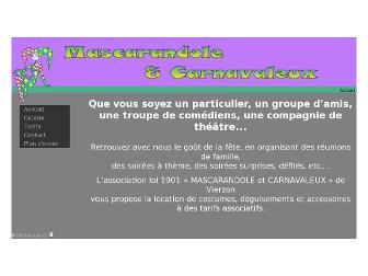 mascarandole.fr website preview