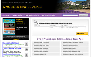 immobilierhautesalpes.fr website preview