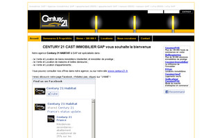 immobilier-gap-century21.octissimo.com website preview