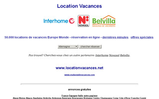 locationvacances.net website preview