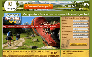 vacances-montagne-ete.fr website preview