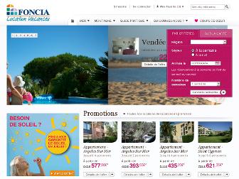 foncia-location-vacances.fr website preview