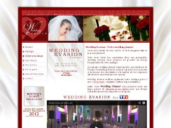 wedding-evasion.com website preview