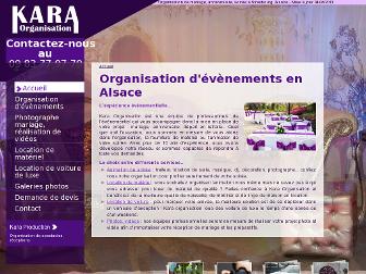 kara-organisation.fr website preview