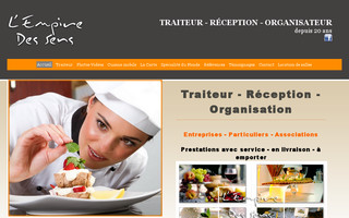 traiteur-reception-organisation.fr website preview