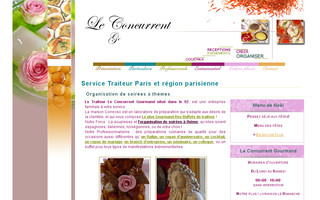 leconcurrent-gourmand.com website preview