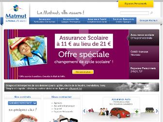 matmut.fr website preview