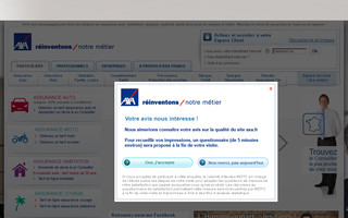 axa.fr website preview