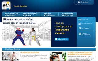 gan.fr website preview