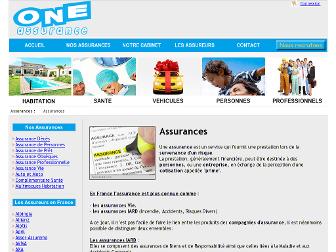 one-assurance.com website preview