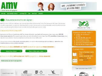 moto.amv.fr website preview