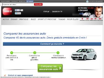comparateur-assurance.turbo.fr website preview