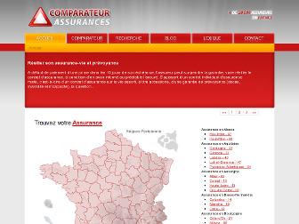comparateurassurances.fr website preview