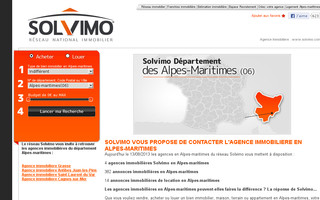 immobilier-alpes-maritimes-solvimo.com website preview