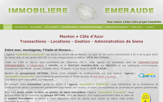 agence-emeraude.com website preview