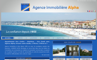 agencealpha06.com website preview