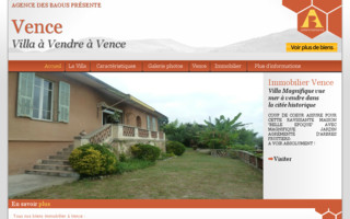 immobilier-vence.fr website preview