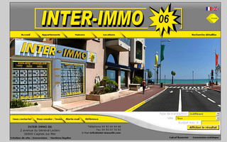 inter-immo06.com website preview